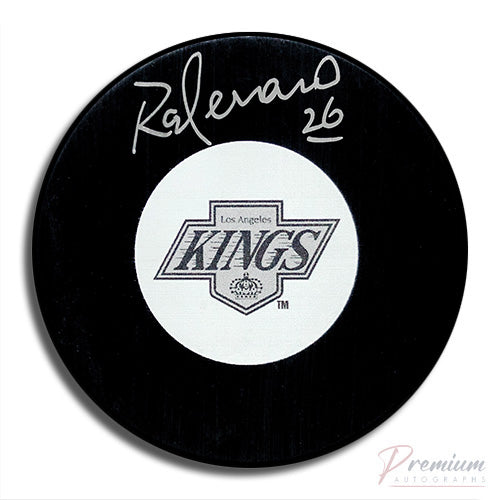 Ray Ferraro Los Angeles Kings Signed Puck