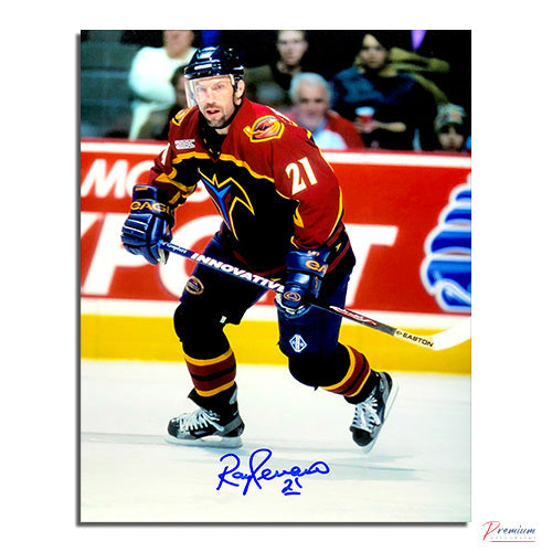 Ray Ferraro Atlanta Thrashers Signed 8x10 Photograph