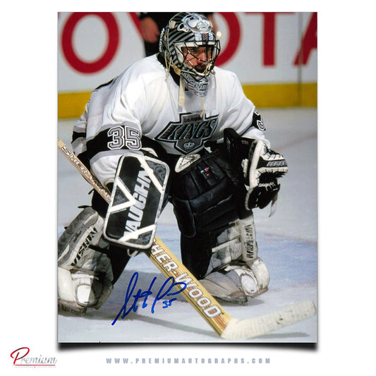 Stephane Fiset Los Angeles Kings Signed 8x10 Photograph