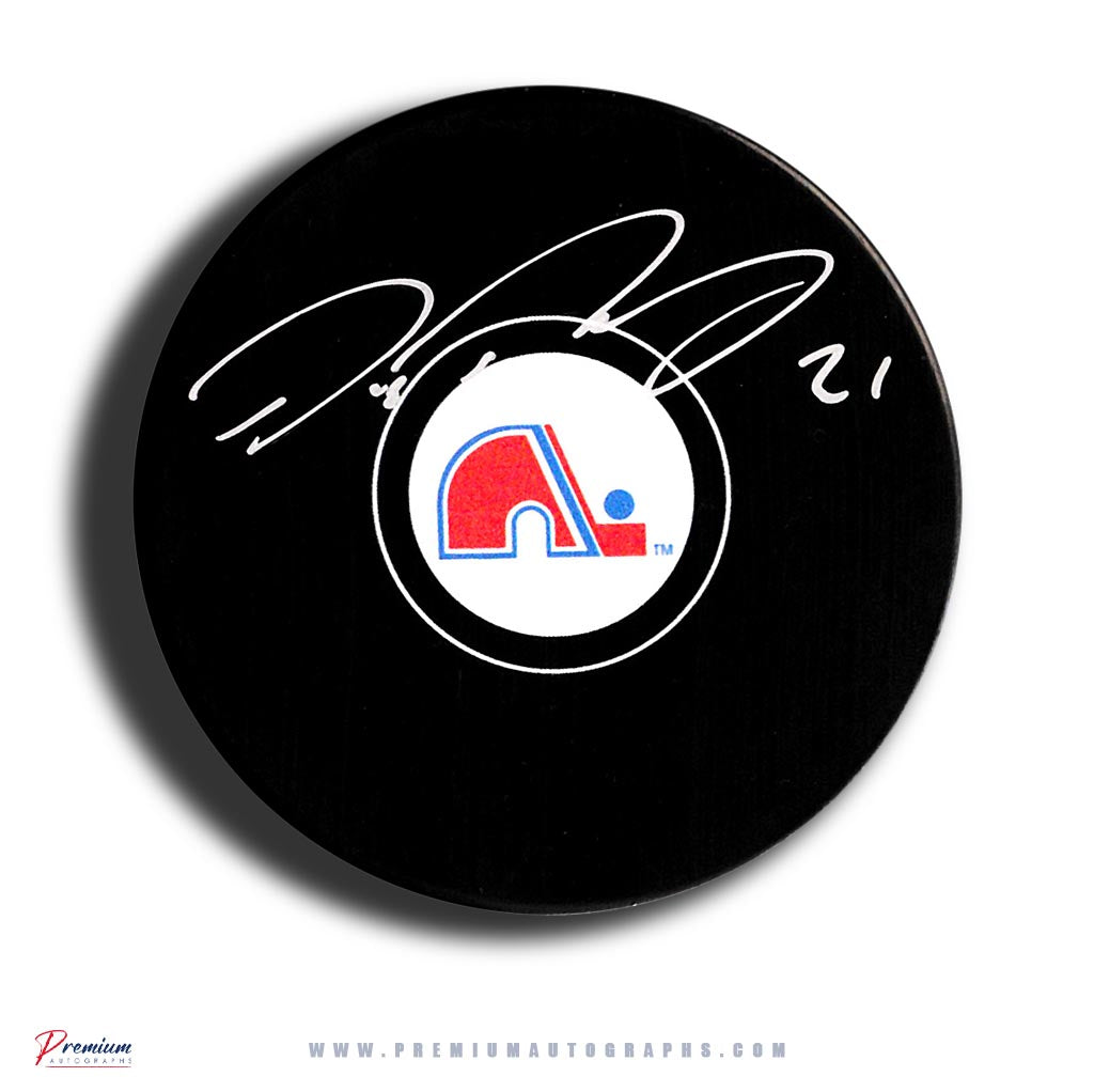 Peter Forsberg Quebec Nordiques Signed Puck