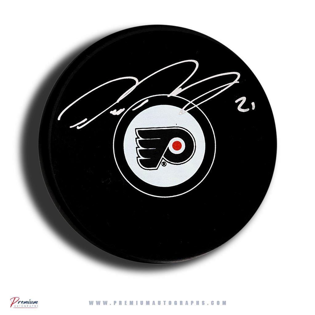 Peter Forsberg Philedelphia Flyers Signed Puck