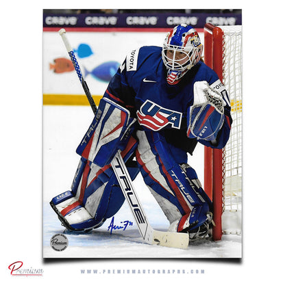 Aerin Frankel Team USA Autographed 8x10 Photograph Against the Post