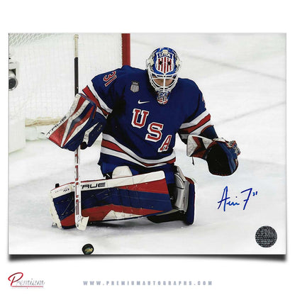 Aerin Frankel Team USA Autographed Olympic 8x10 Photograph Pad Save