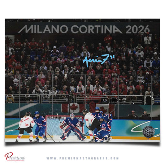 Aerin Frankel Team USA Autographed Olympic 8x10 Photograph Milano Cortina 2026
