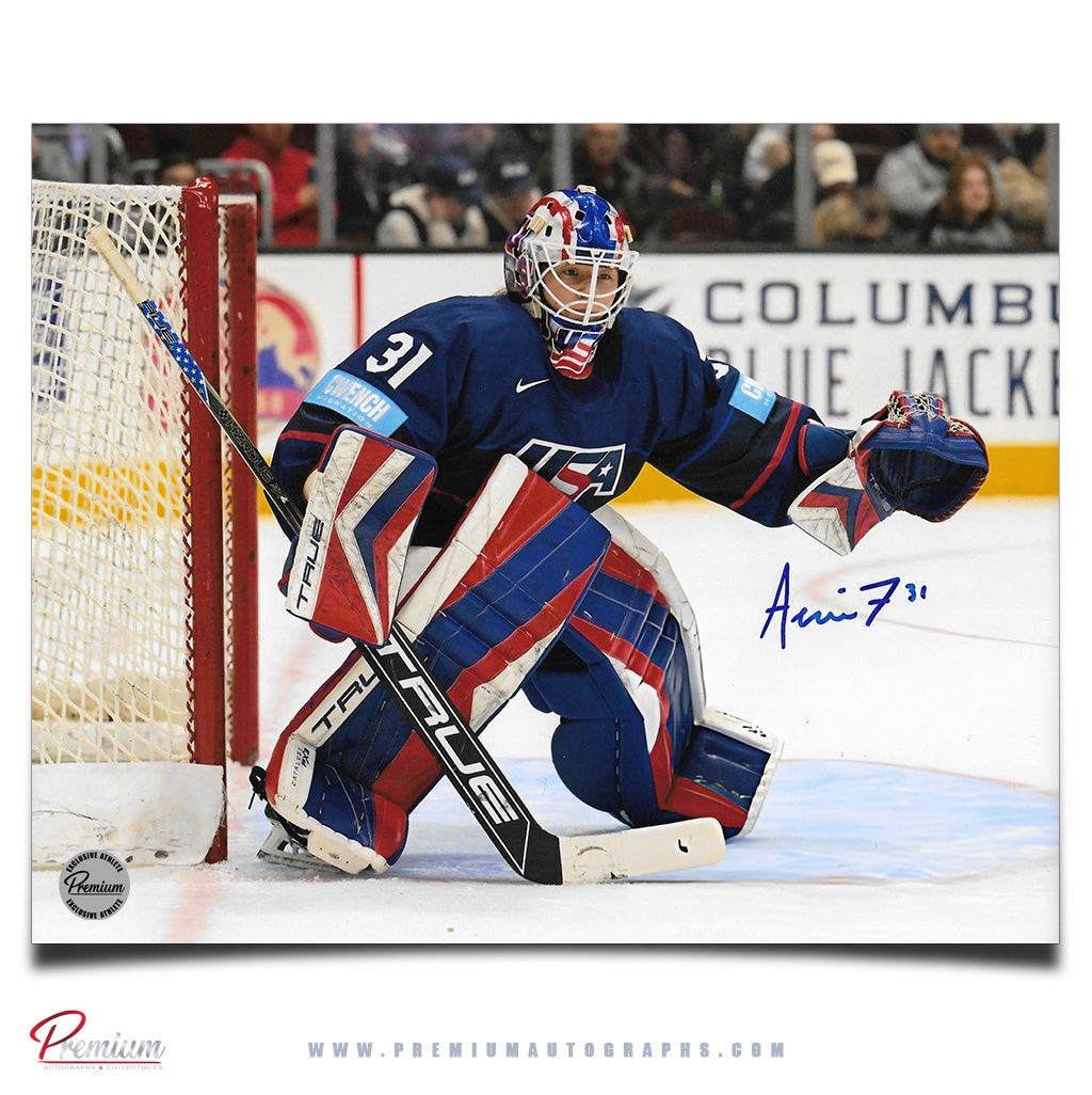 Aerin Frankel Team USA Autographed 8x10 Photograph Focused