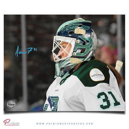 Aerin Frankel Boston Fleet PWHL Autographed 8x10 Photograph Close Up