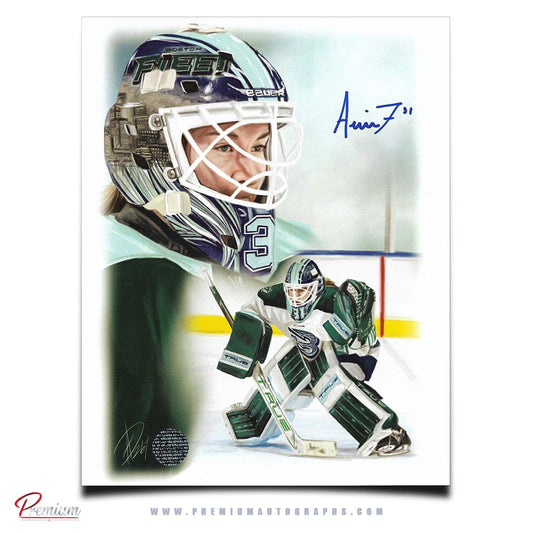 Aerin Frankel PWHL Boston Fleet Autographed 11x14 Alex Douglas Print