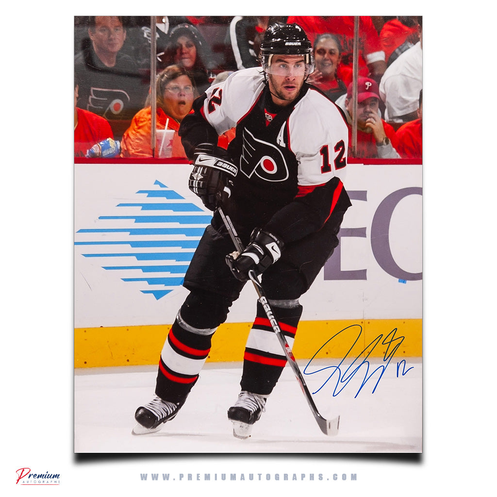 Simon Gagne Philadelphia Flyers Signed 16x20 Photograph Skating