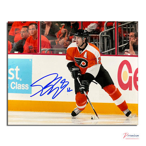 Simon Gagne Philadelphia Flyers Signed 8x10 Photograph Playmaker