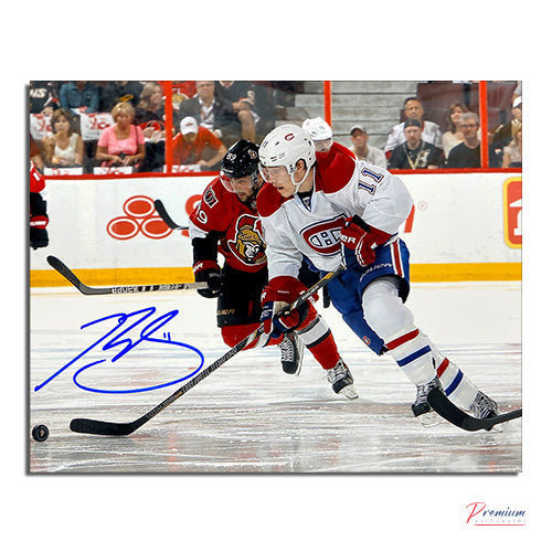 Brendan Gallagher Montreal Canadiens Signed 8x10 Photograph Vs. Senators