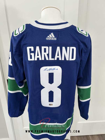 Conor Garland Vancouver Canucks ADIDAS Autographed Jersey