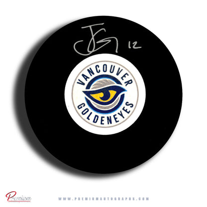 Jennifer Gardiner Vancouver Goldeneyes PWHL Autographed Puck