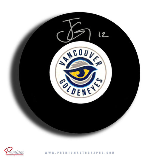 Jennifer Gardiner Vancouver Goldeneyes PWHL Autographed Puck