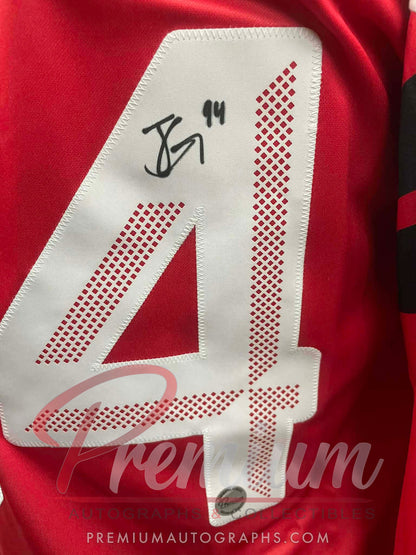 Jenn Gardiner Olympic Team Canada Autographed Bauer RED jersey