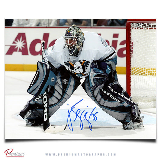 Jean-Sebastien Giguere AnaheimDucks Signed 8x10 Photograph Might Ducks