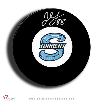 Julia Gosling Seattle Torrent PWHL Autographed Puck