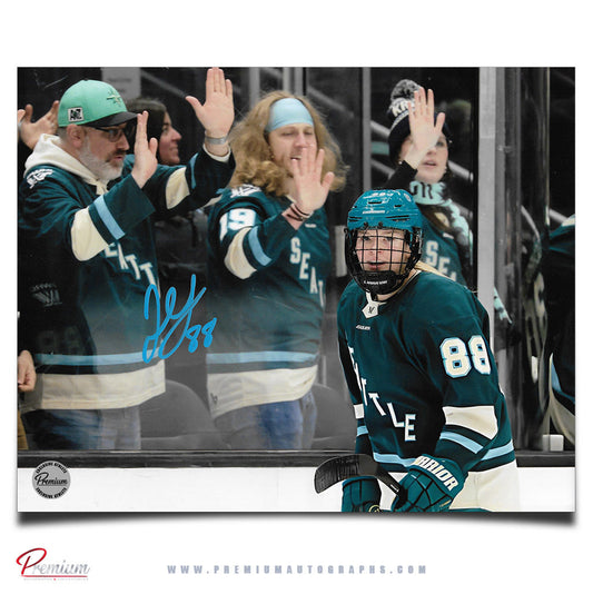 Julia Gosling Seattle Torrents PWHL Autographed 8x10 Photograph Celebration