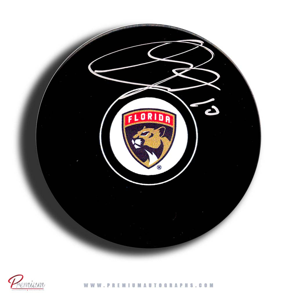 A.J. Greer Florida Panthers Autographed Puck