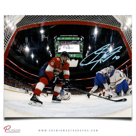A.J. Greer Florida Panthers Autographed 8x10 Photograph Netcam GWG March 8, 2025
