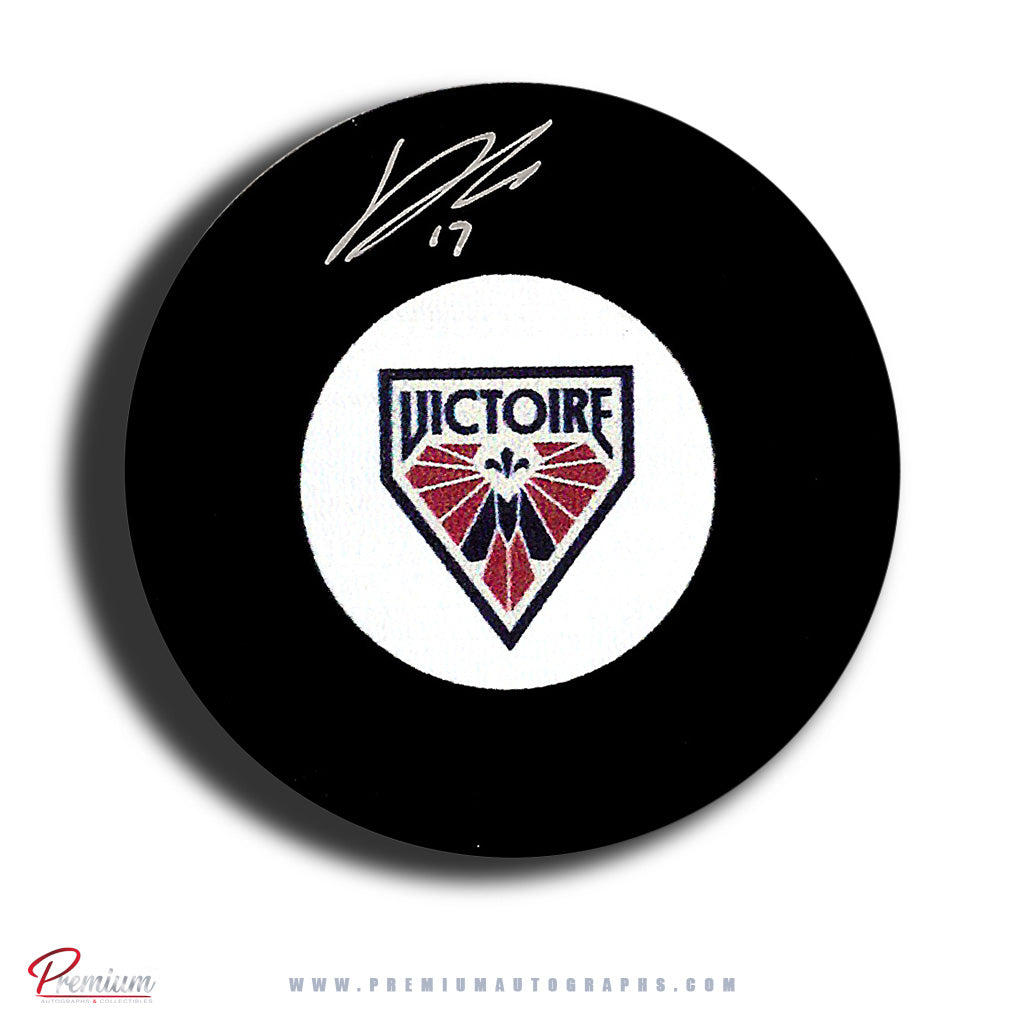 Dara Greig Montreal Victoire Autographed Puck