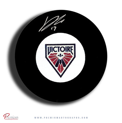 Dara Greig Montreal Victoire Autographed Puck