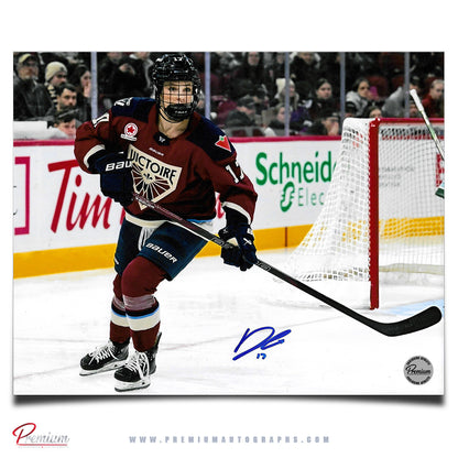 Dara Greig Montreal Victoire Autographed PWHL 8x10 Photograph Foucsed