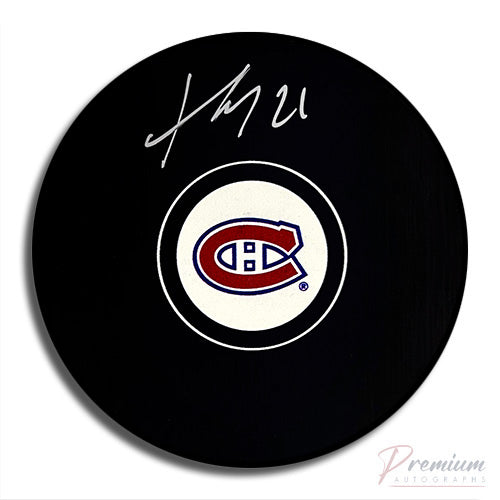 Kaiden Guhle Montreal Canadiens Signed Puck