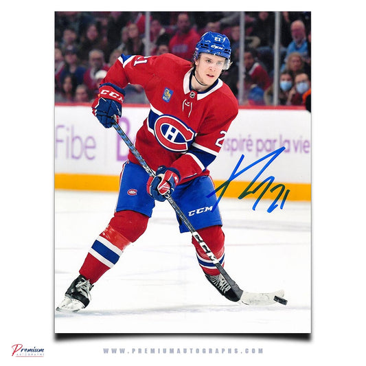 Kaiden Guhle Montreal Canadiens Signed 8x10 Photograph Shot