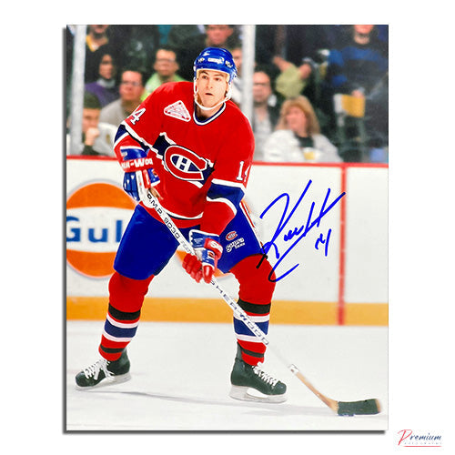 Kevin Haller Montreal Canadiens Signed 8x10 Photograph