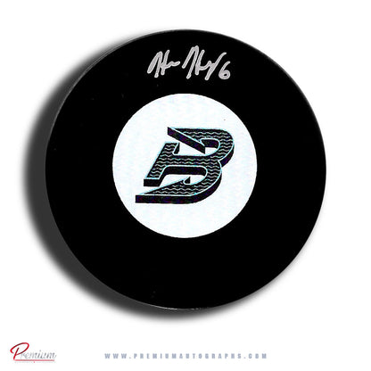 Hadley Hartmetz Boston Fleet PWHL Autographed Puck