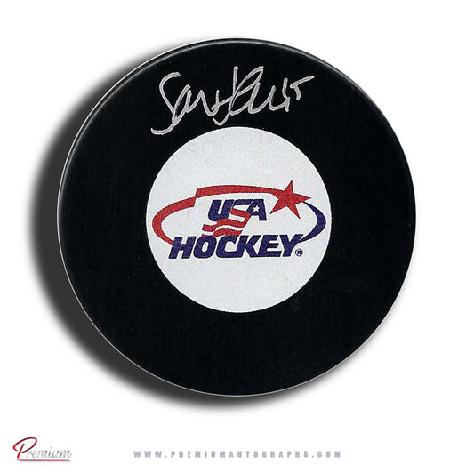 Savannah Harmon Team USA Autographed Puck