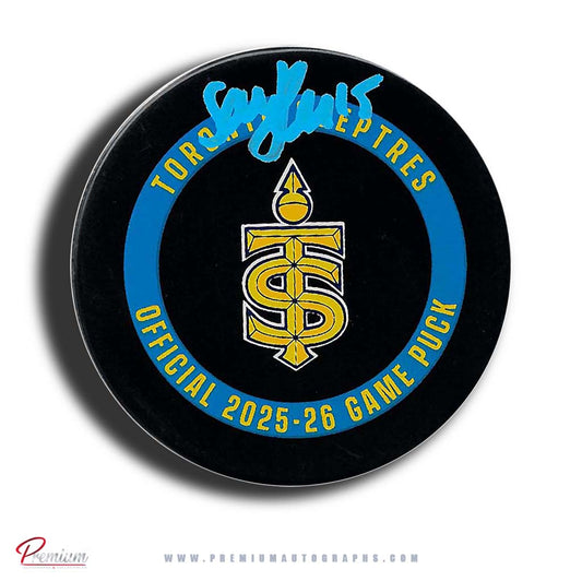 Savannah Harmon Toronto Sceptres PWHL Autographed 2025-26 Official Game Puck