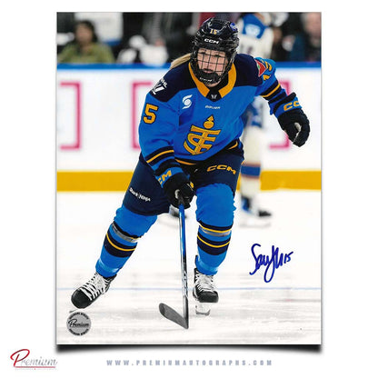 Savannah Harmon Toronto Sceptres  PWHL Autographed 8x10 Photograph Skating
