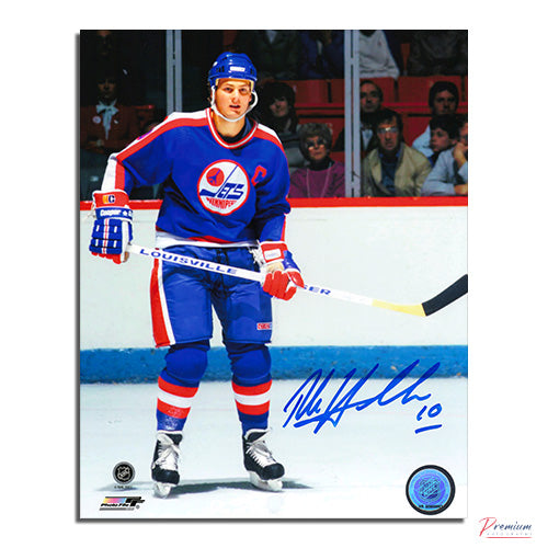 Dale Hawerchuk Winnipeg Jets Signed 8x10 Photograph