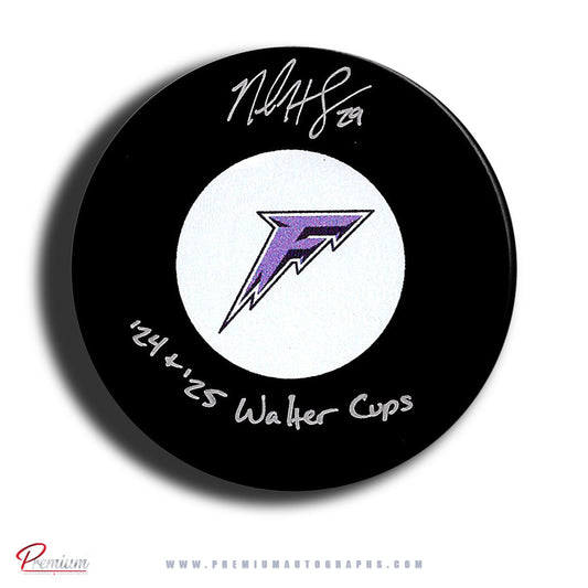 Nicole Hensley Minnesota Frost PWHL Autographed Puck