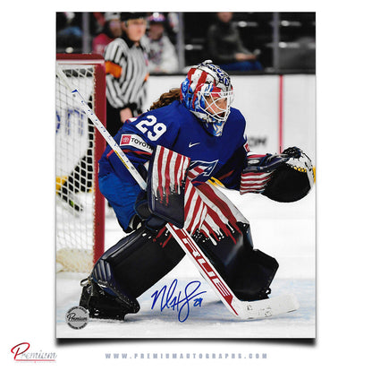 Nicole Hensley Team USA Autographed 8x10 Photograph Ready to Save