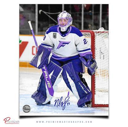 Nicole Hensley Minnesota Frost PWHL Autographed 8x10 Photograph In Net