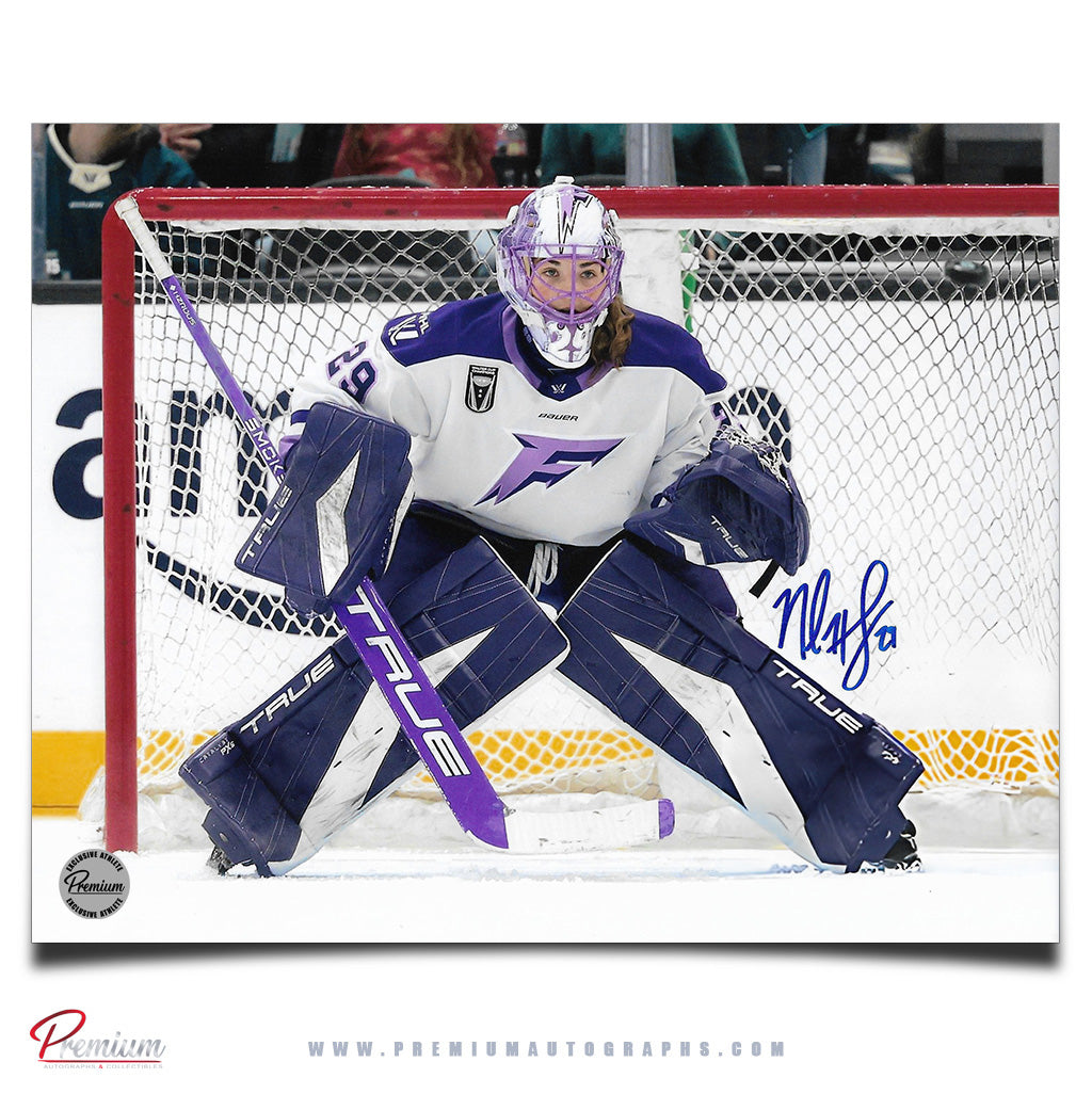 Nicole Hensley Minnesota Frost PWHL Autographed 8x10 Photograph Focused