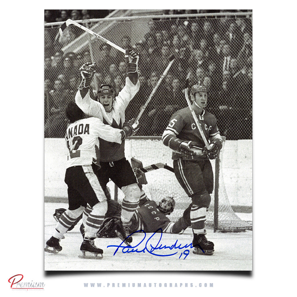 Paul Henderson Team Canada Autographed 8x10 Photograph Goal of the Century