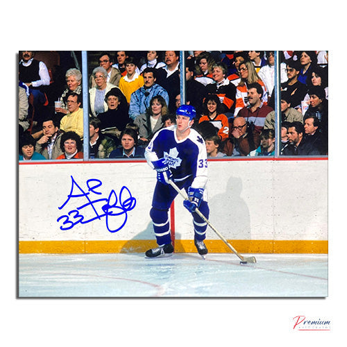 Al Iafrate Toronto Maple Leafs Signed 8x10 Photograph Along the Boards