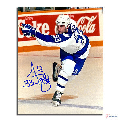 Al Iafrate Toronto Maple Leafs Signed 8x10 Photograph Big Shot