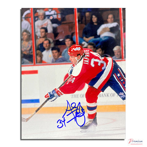 Al Iafrate Washington Capitals Signed 8x10 Photograph Shot