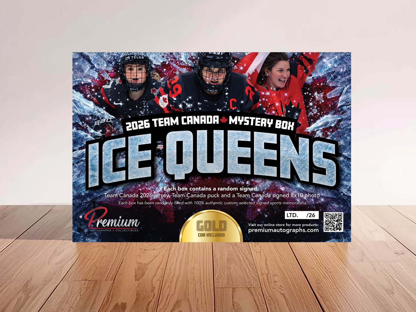 Ice Queens - 2026 Team Canada Mystery Box GOLD Edn.