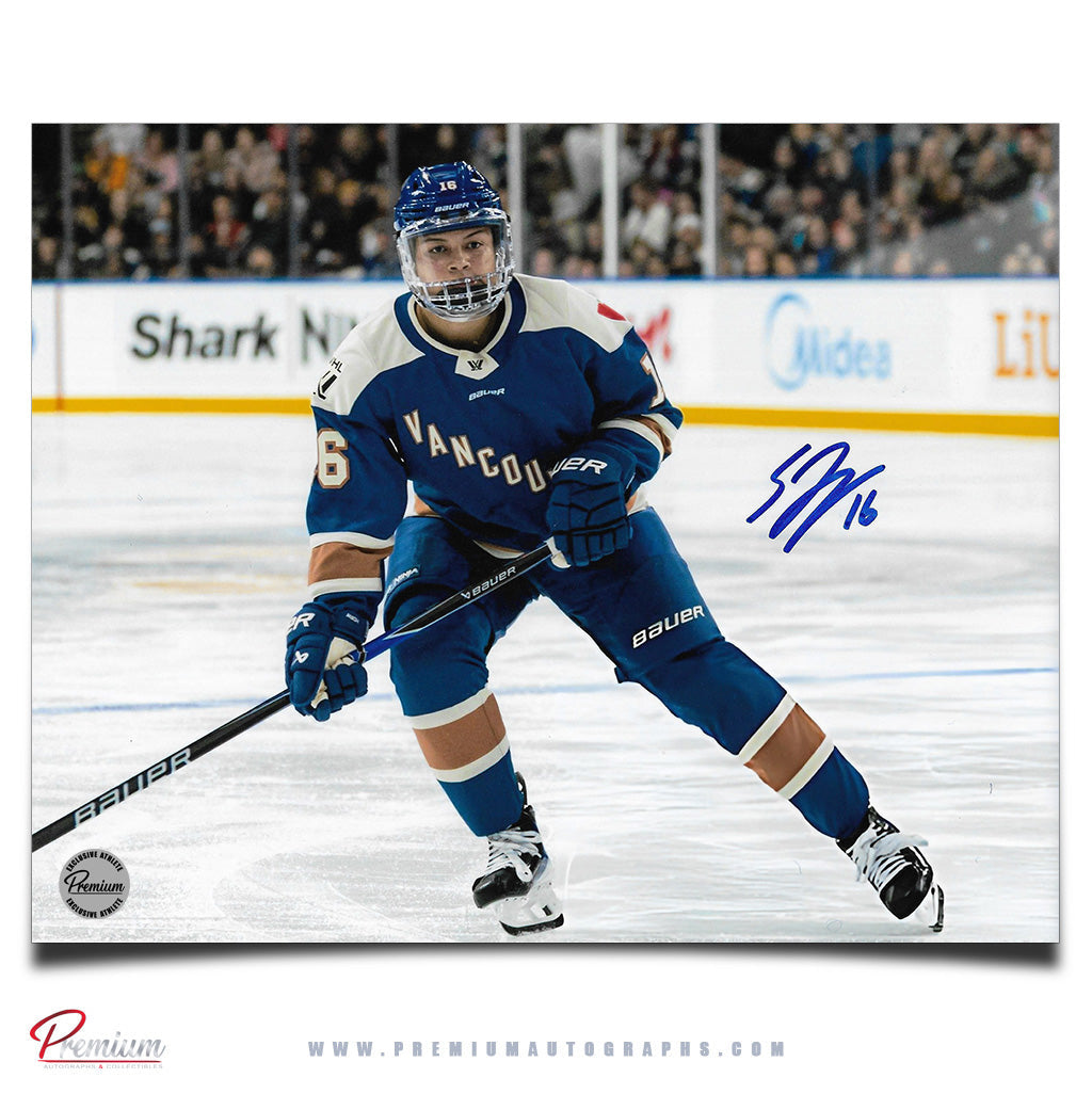 Sophie Jaques Vancouver Goldeneyes PWHL Autographed 8x10 Photograph Offensive Zone