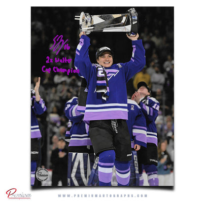 Sophie Jaques Minnesota Frost PWHL Autographed 8x10 Photograph Walter Cup Celebration w/ Inscription
