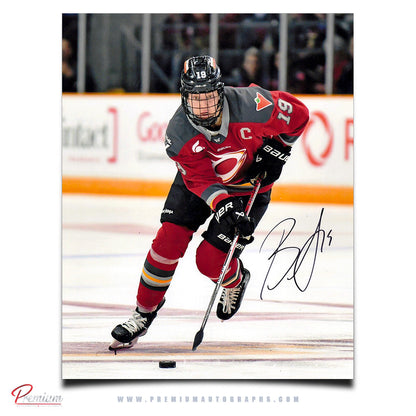 Brianne Jenner Ottawa Charge Autographed PWHL 8x10 Photograph With Puck