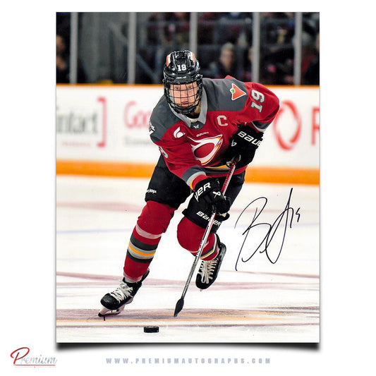 Brianne Jenner Ottawa Charge Autographed PWHL 8x10 Photograph With Puck