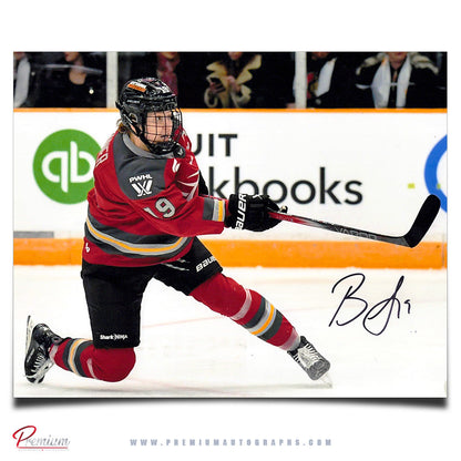 Brianne Jenner Ottawa Charge Autographed PWHL 8x10 Photograph Big Shot!