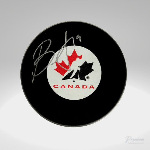 Brianne Jenner Team Canada Signed Puck