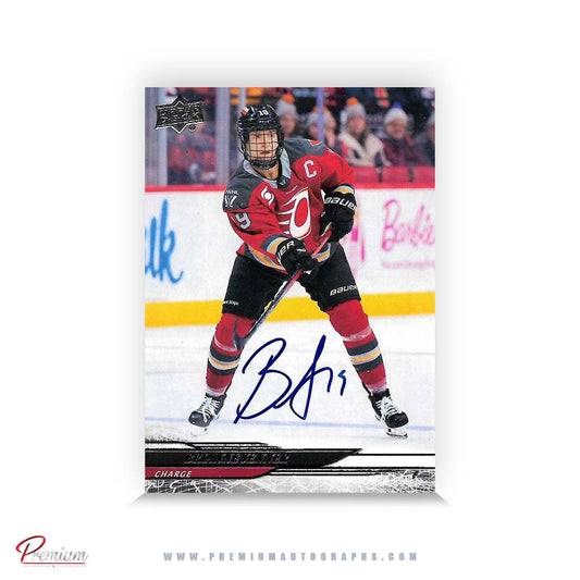 Brianne Jenner Ottawa Charge Autographed 2024-25 Upper Deck PWHL Hockey Card #1
